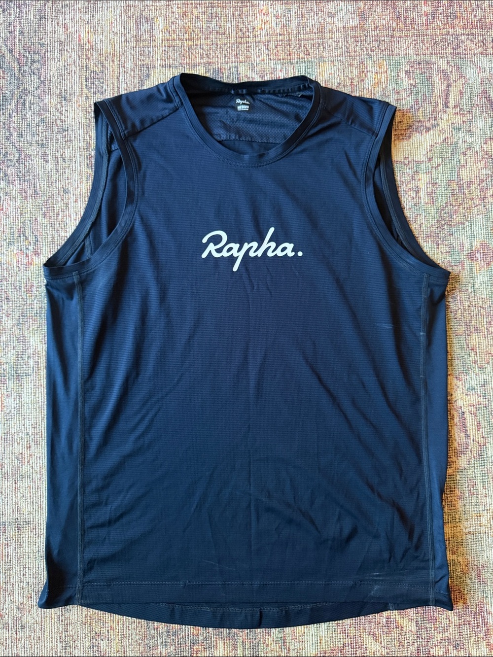 Rapha Navy Sleeveless Cycling Tank Top